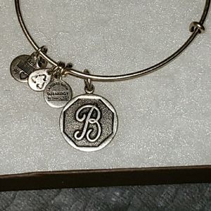 Alex and Ani Energy "B" Initial Charm Bracelet